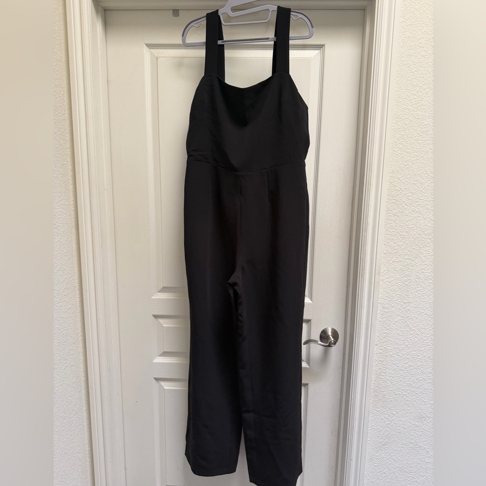 Good American Luxe Column Jumpsuit - Picture 2 of 5